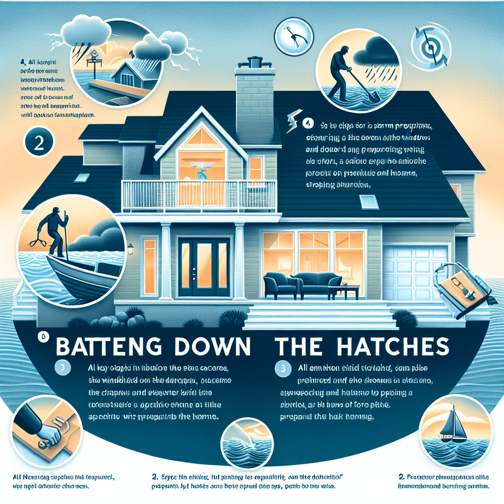 Illustration related to How to prepare for storm season: batten down the hatches