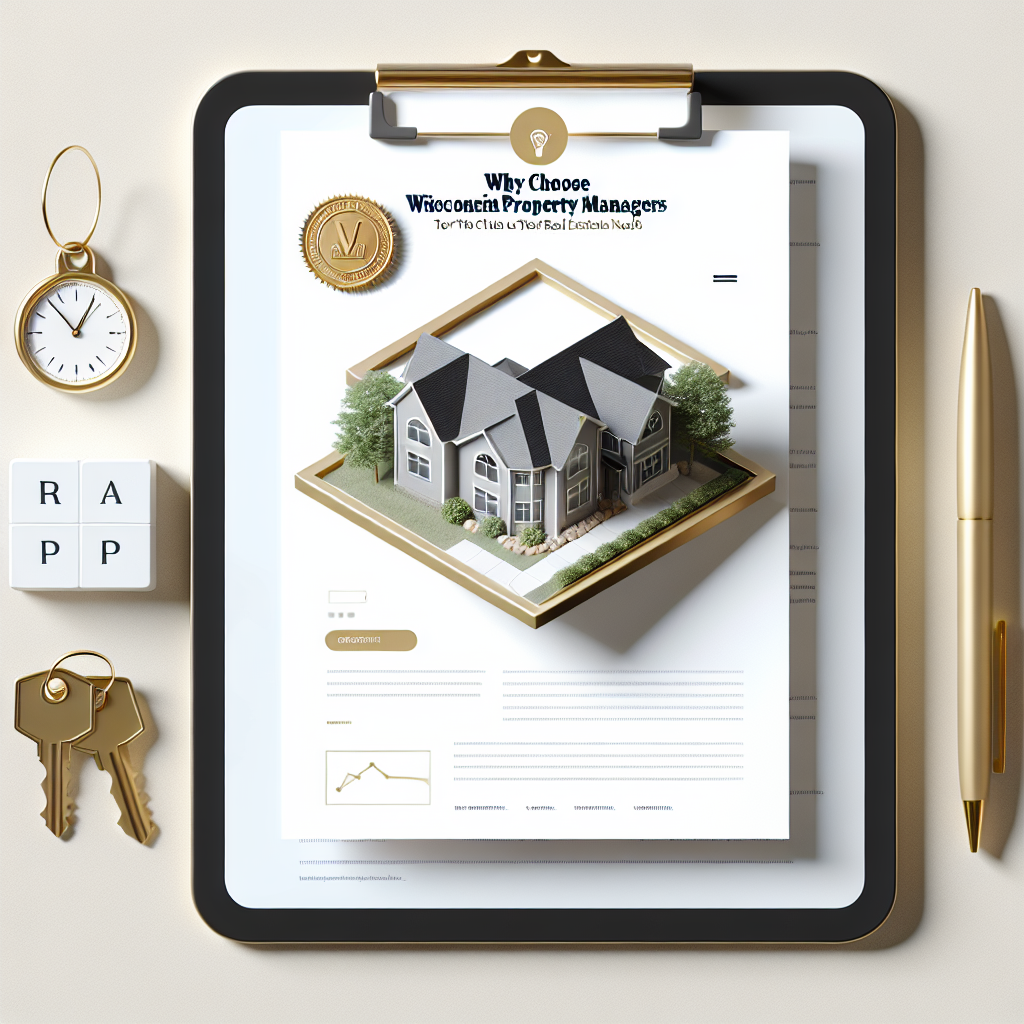 Why Choose Wisconsin Property Managers: The Best Choice for Your Real Estate Needs